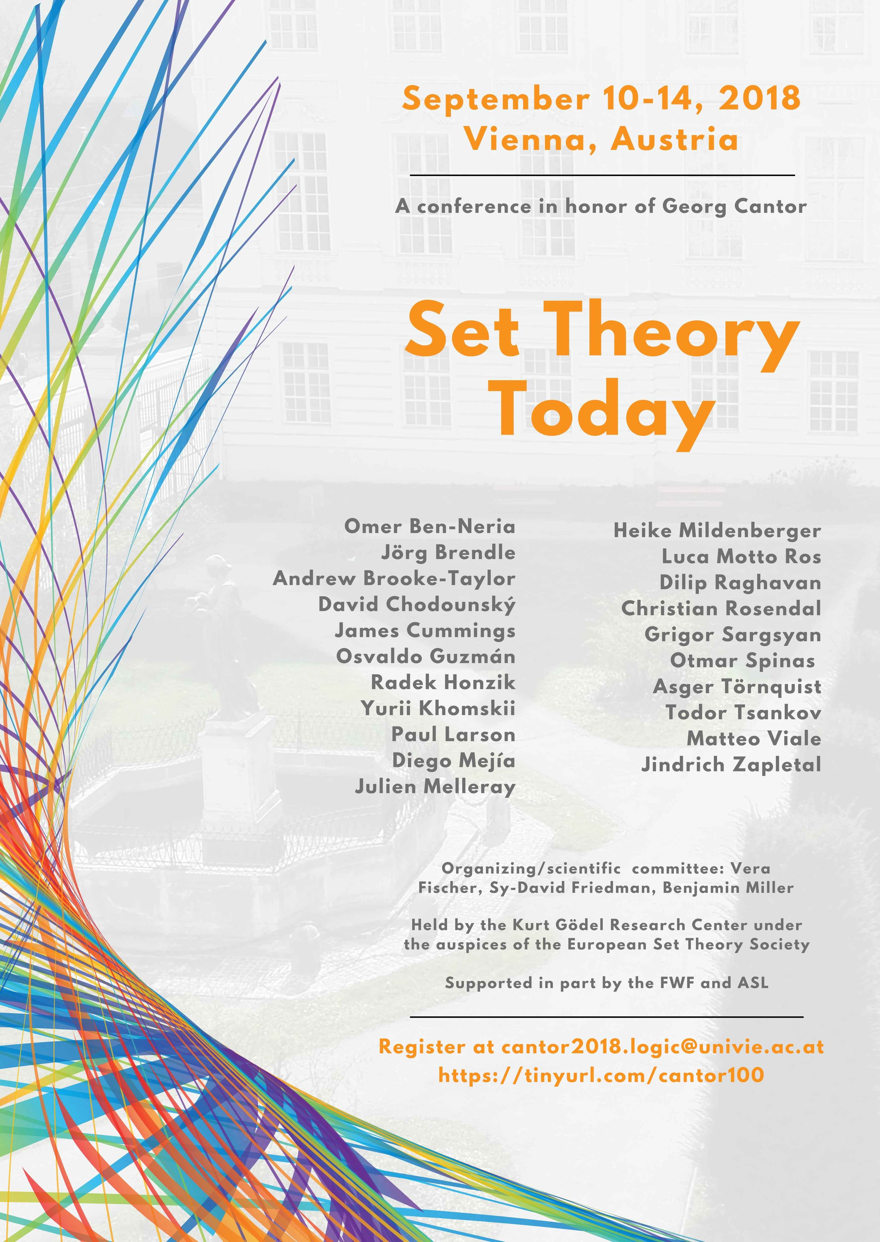 Set Theory Today Poster