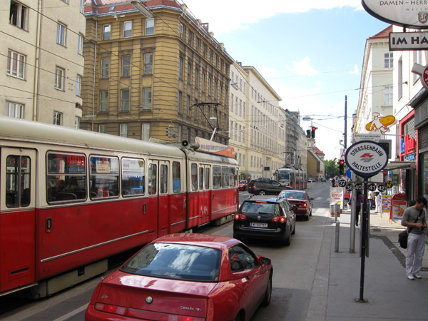 tram stop