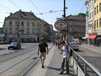 tram stop