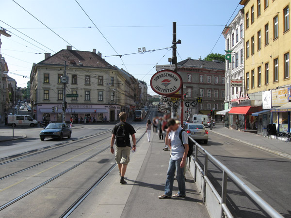 tram stop